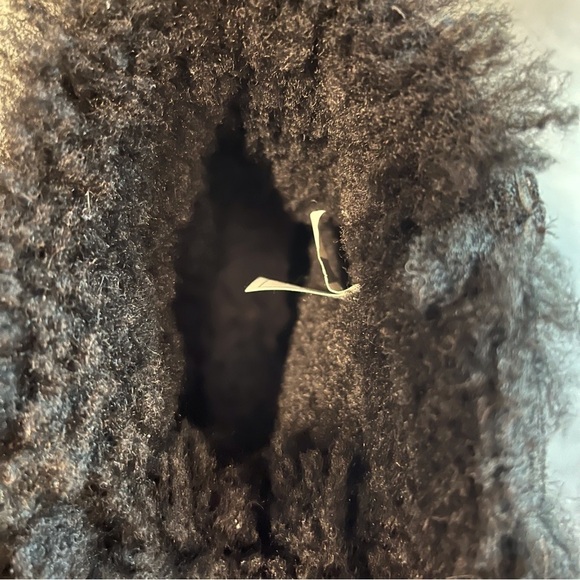 UGG sz 5 mini Bailey bow black suede bow tie boots - Picture 12 of 15